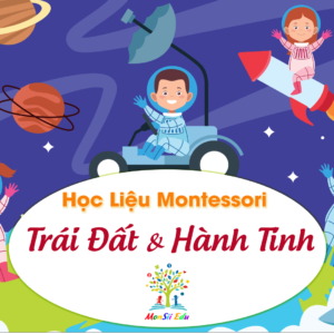 Bộ học liệu Trái Đất & Hành Tinh – Matching Book