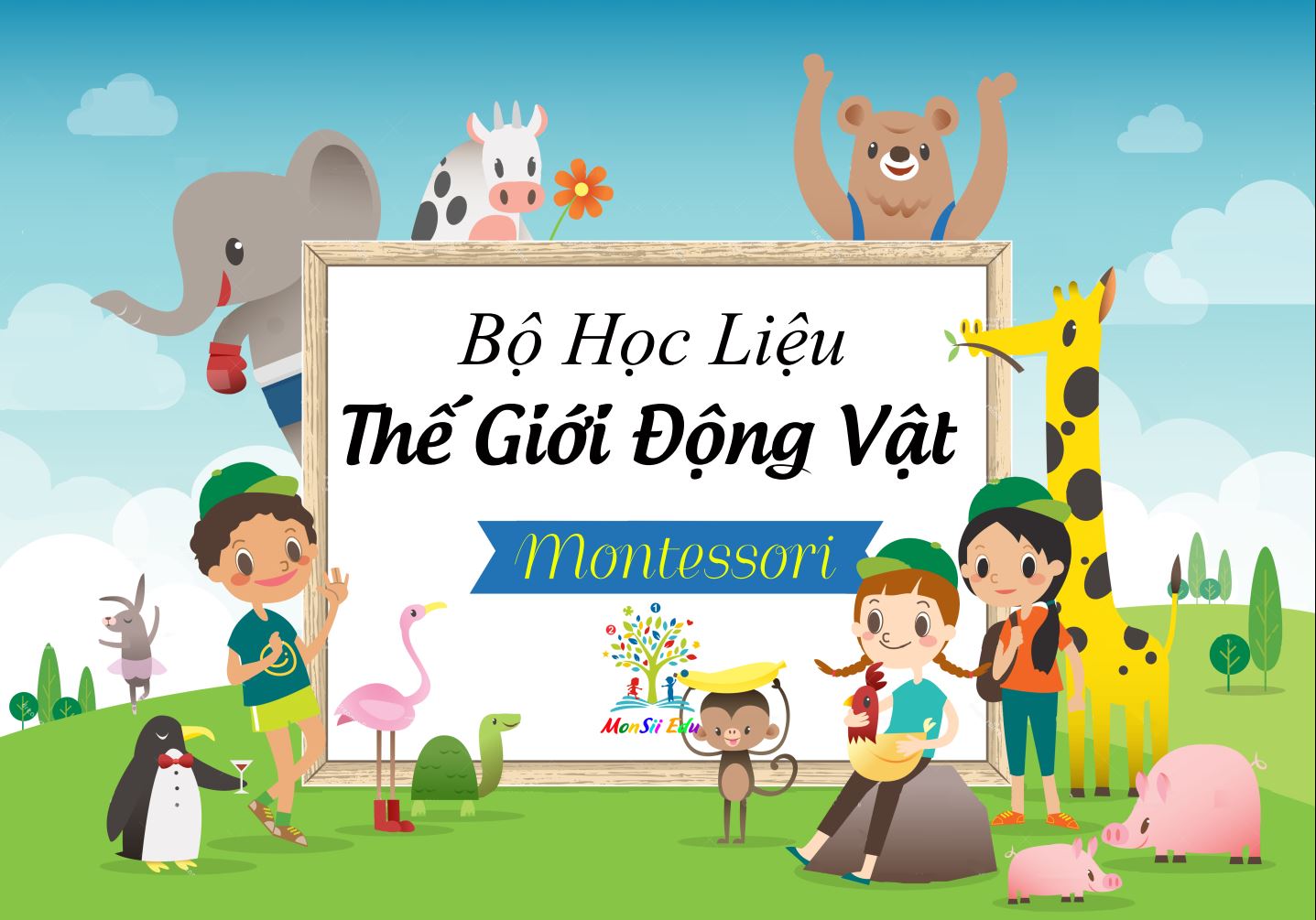 Bộ Động Vật Học – Matching Book F14