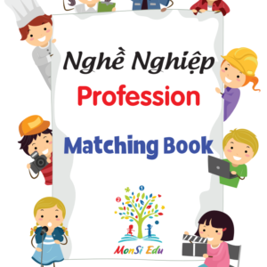 Bộ Nghề Nghiệp Cho Bé – Matching Book F15