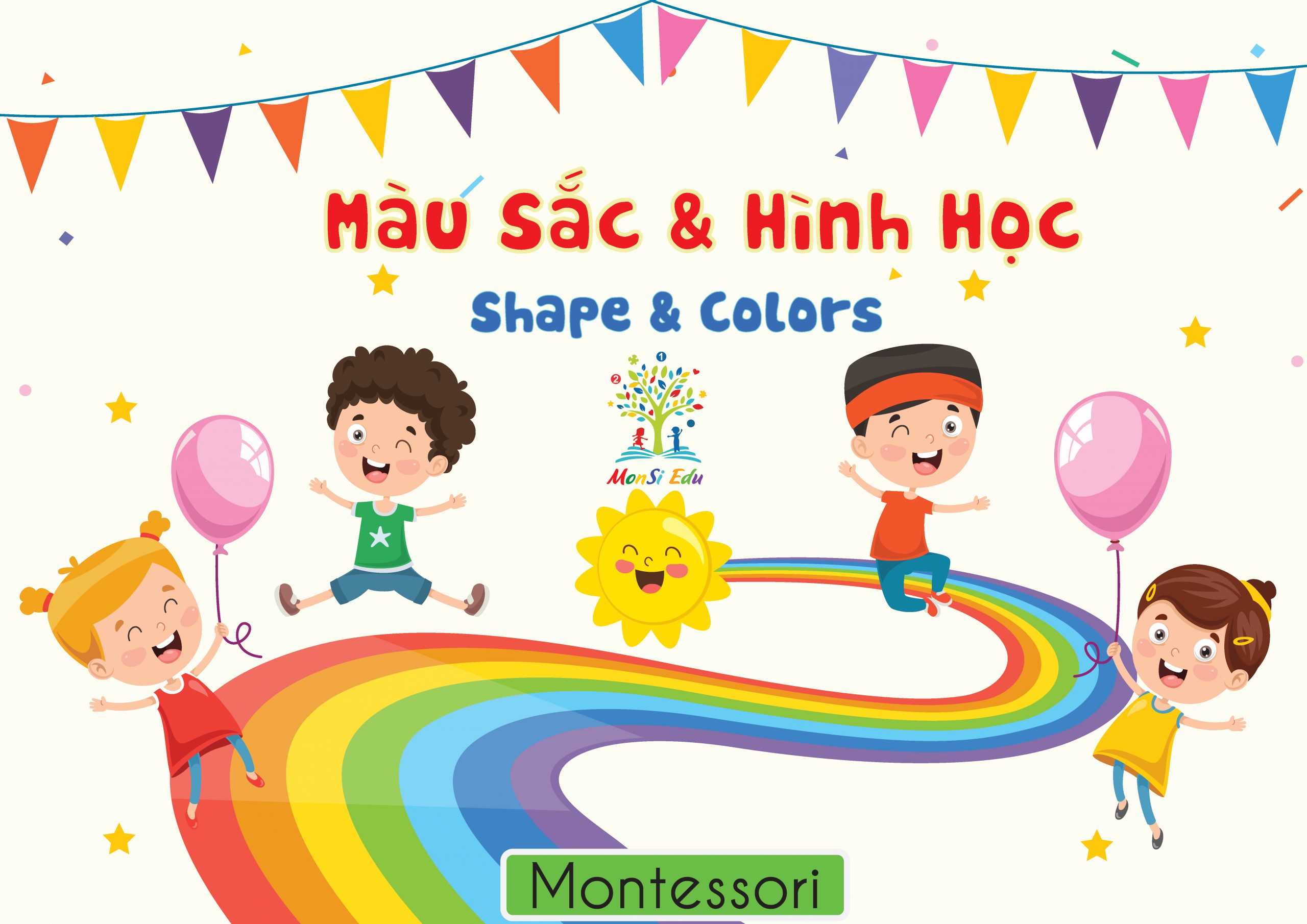 Bộ Màu Sắc & Hình Học F17 - Matching Book